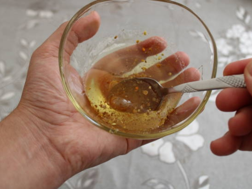 Mật ong, nước chanh và giấm táo